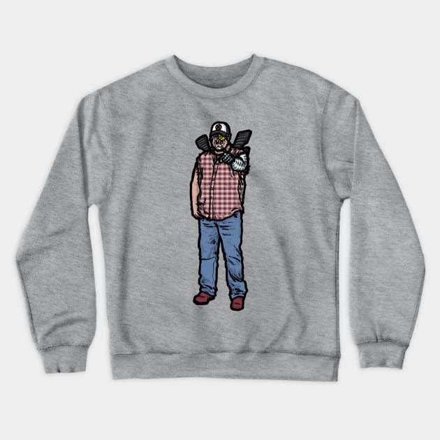 Cable the Larry guy Crewneck Sweatshirt by jonah block